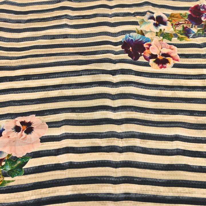 Viscose Crepe Digital Print Fabric 44" – Soft Flowing Designer Printed Fabric 001166-2