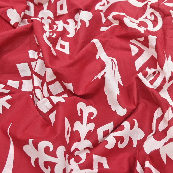 Premium Cotton Printed Fabric | Soft Breathable Designer Print-000350-8
