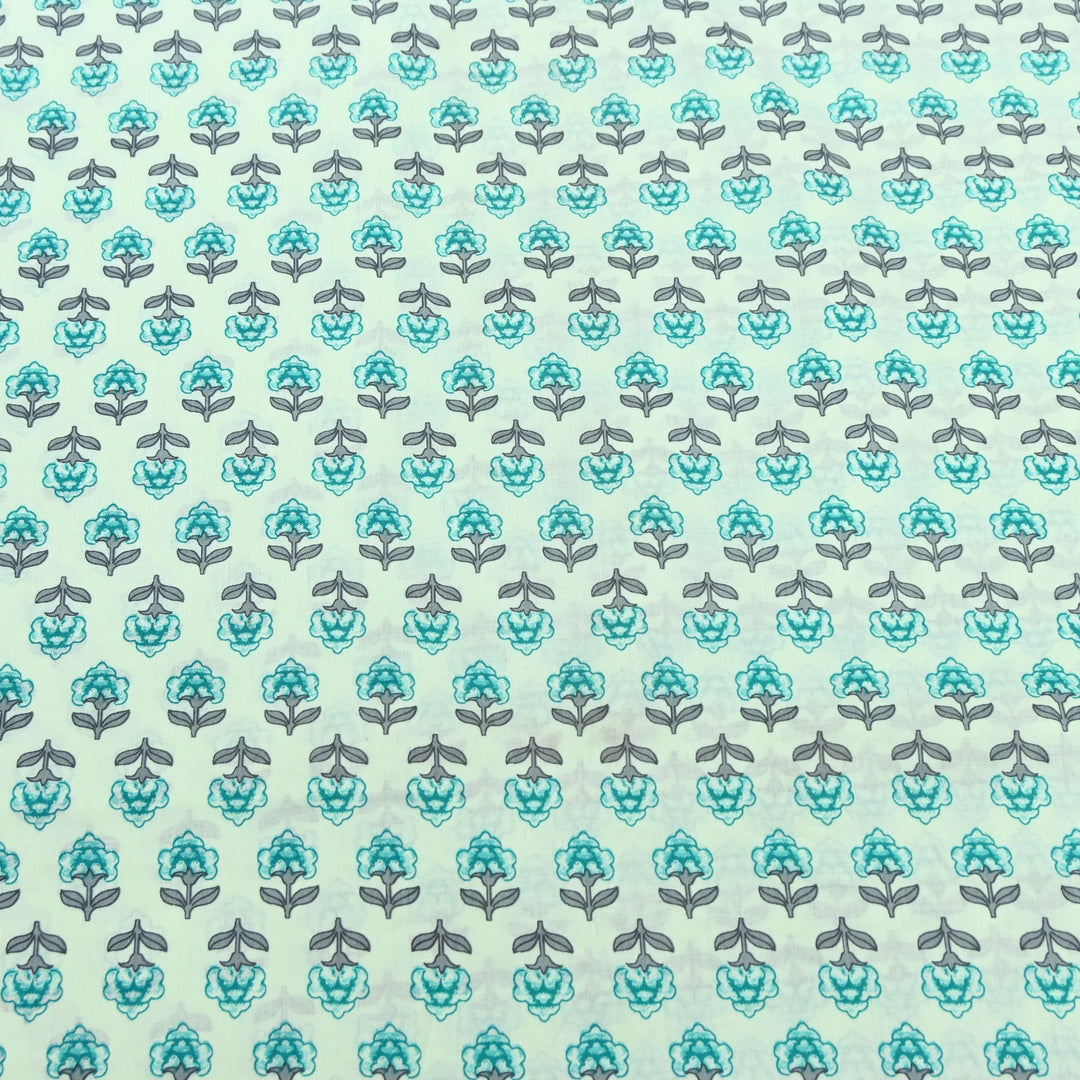 Premium Cotton Printed Fabric | Soft Breathable Designer Print-000350-13