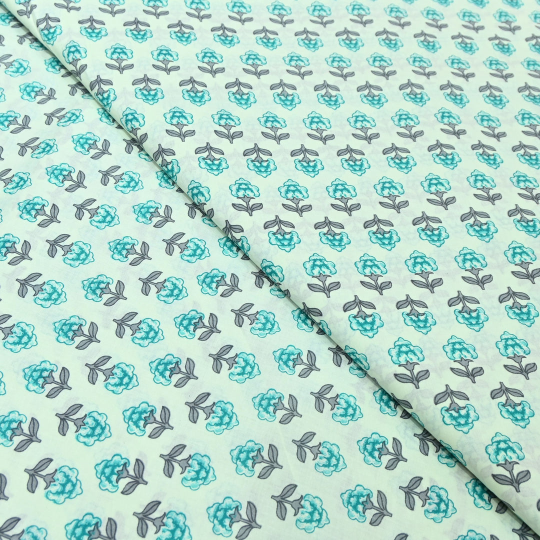 Premium Cotton Printed Fabric | Soft Breathable Designer Print-000350-13