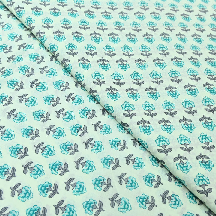 Premium Cotton Printed Fabric | Soft Breathable Designer Print-000350-13