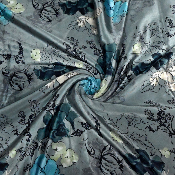 Natural Crepe Digital Print Fabrics