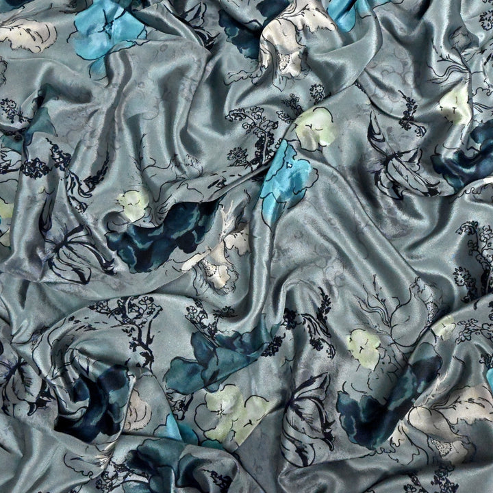 Natural Crepe Digital Print Fabrics