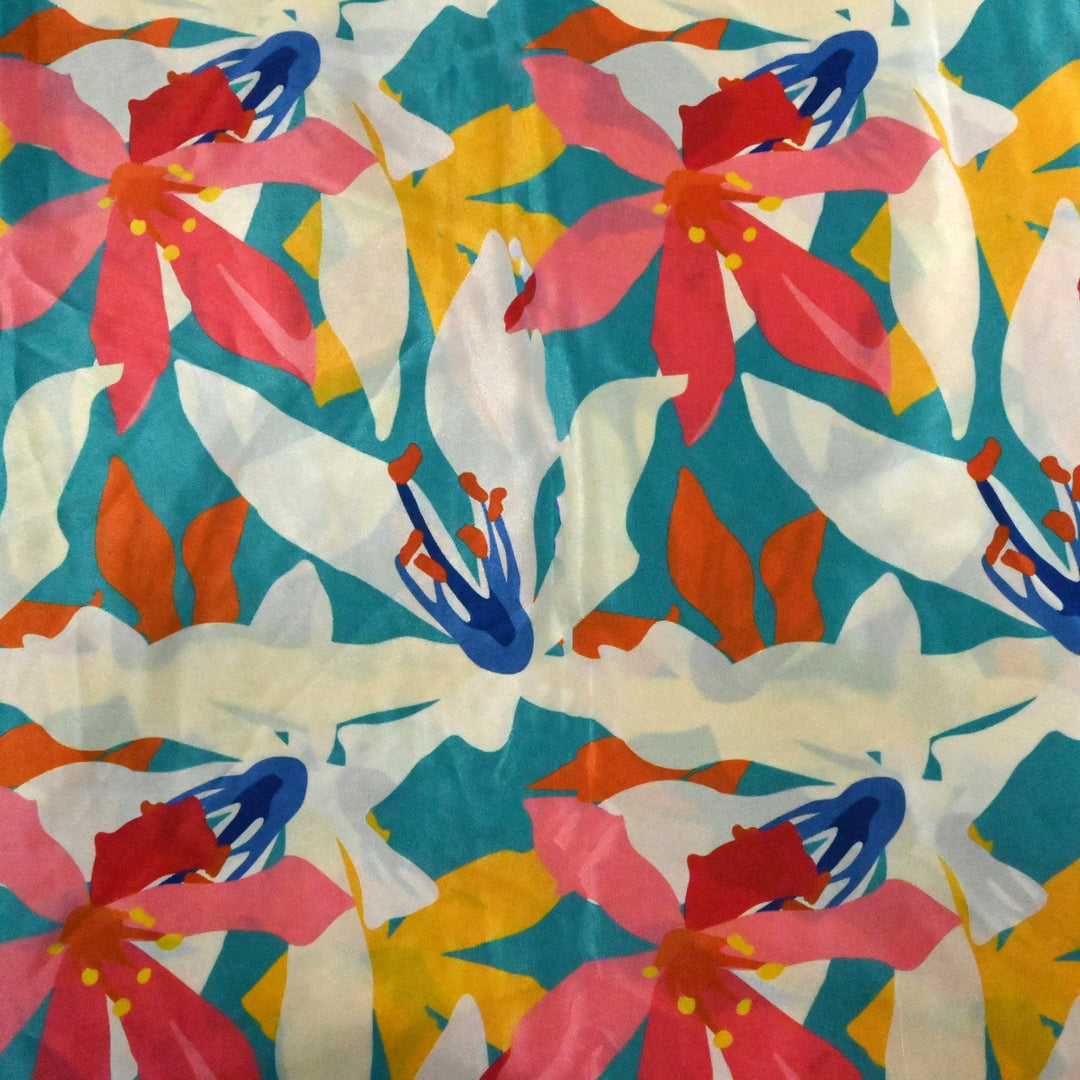 Natural Crepe Digital Print Fabrics