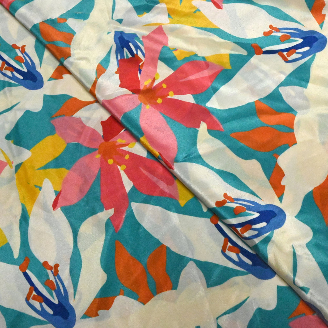 Natural Crepe Digital Print Fabrics