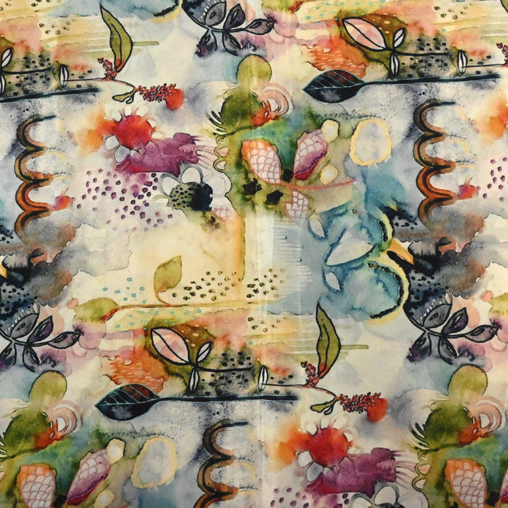 Natural Crepe Digital Print Fabrics
