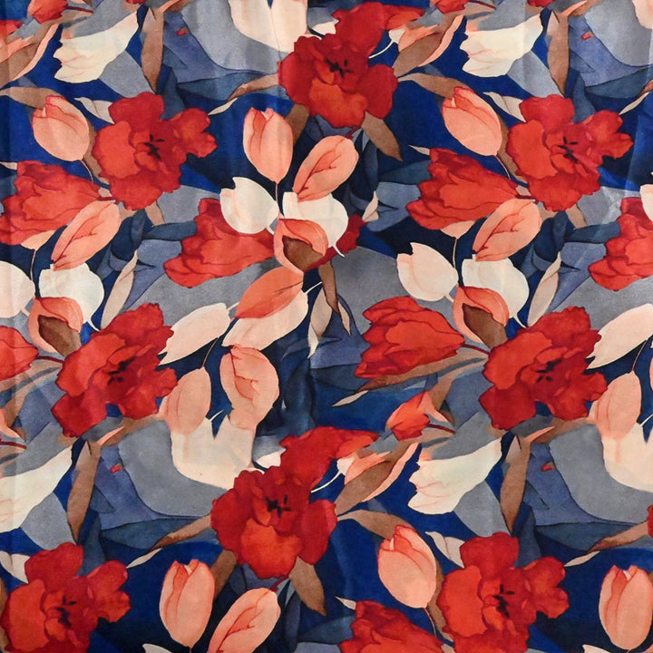 Natural Crepe Digital Print Fabrics