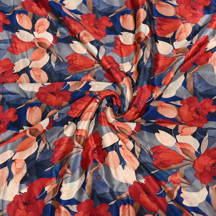 Natural Crepe Digital Print Fabrics