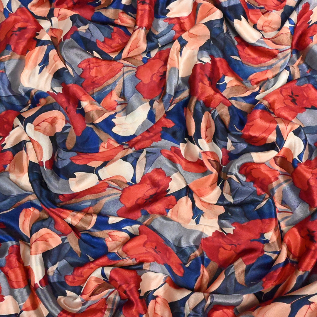 Natural Crepe Digital Print Fabrics