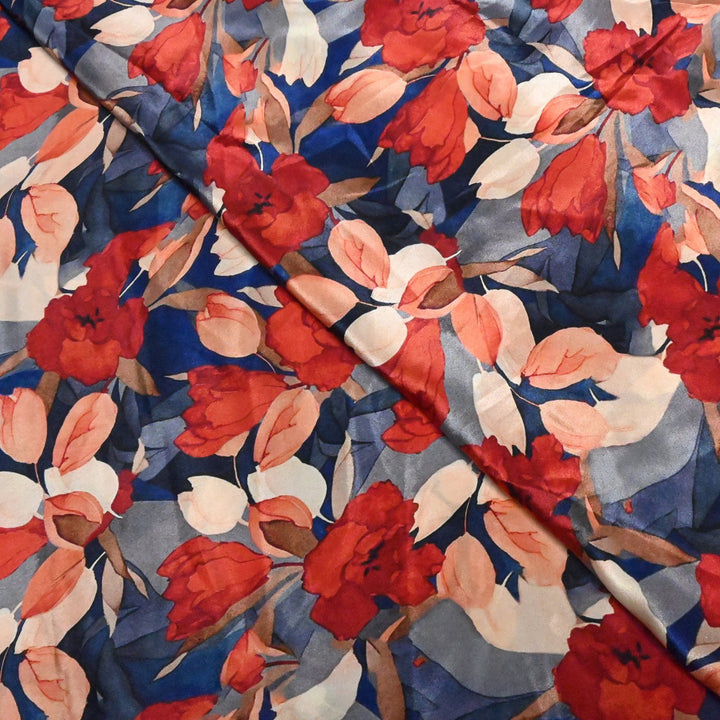 Natural Crepe Digital Print Fabrics