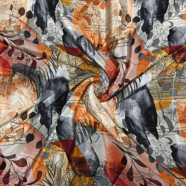 Natural Crepe Digital Print Fabrics