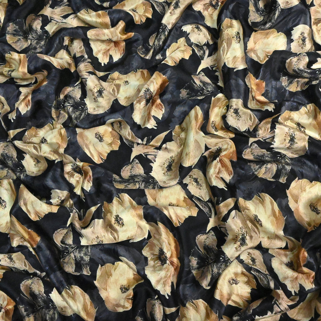 Natural Crepe Digital Print Fabrics