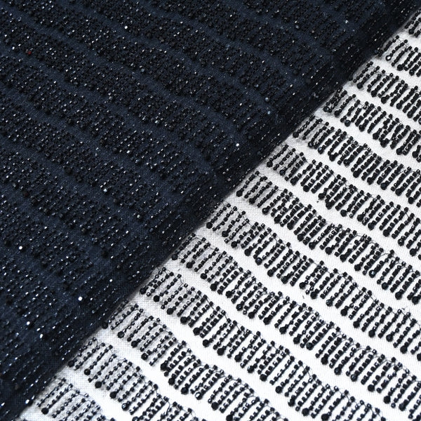 Imported Net Embroidery Fabric | Designer Net Embroidered Fabric-CF4810-2