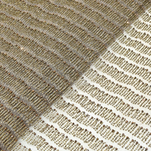 Imported Net Embroidery Fabric | Designer Net Embroidered Fabric-CF4810-1