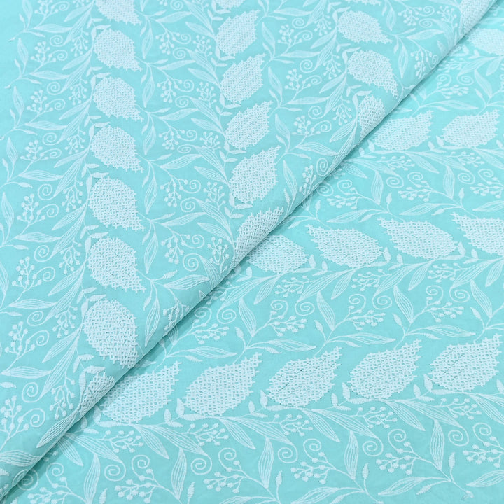 Cotton Chicken Thread Embroidery Fabric – Soft Elegant Summer Designer Fabric H24956-3