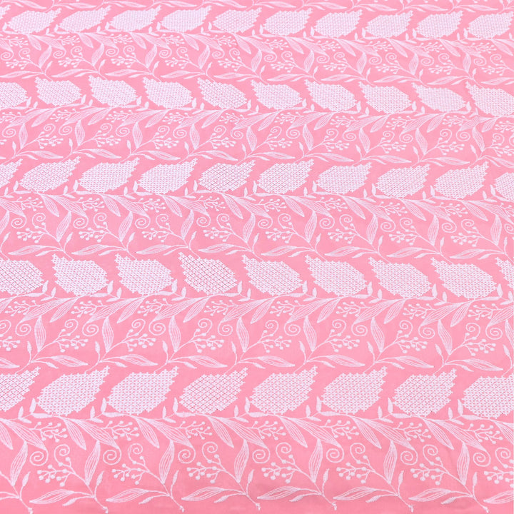 Cotton Chicken Thread Embroidery Fabric – Soft Elegant Summer Designer Fabric H24956-2