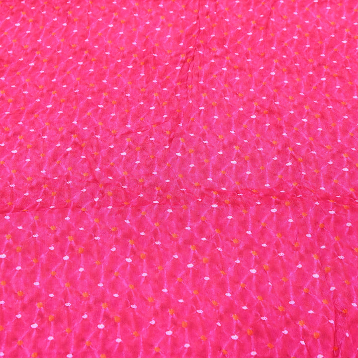 Elegant Chinnon Chiffon Digital Print Fabric | Designer Printed Chiffon Fabric-CRK884-I