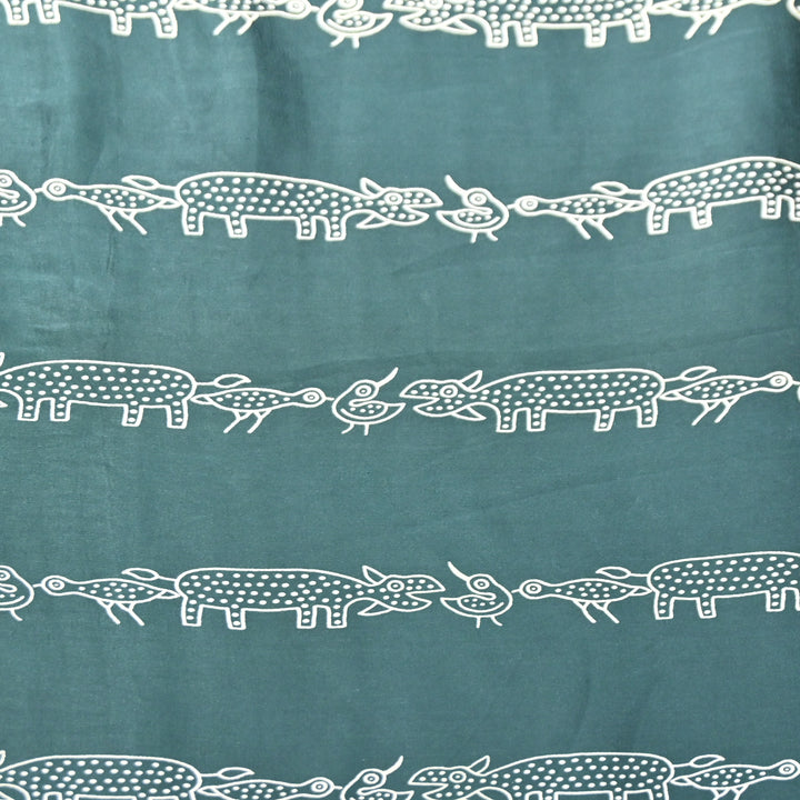 Modal Satin Digital Print Fabric – Soft Luxury Printed Satin Fabric-001416-8