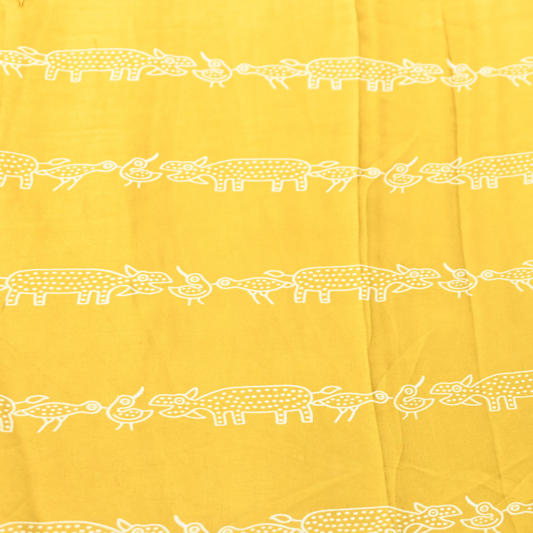 Modal Satin Digital Print Fabric – Soft Luxury Printed Satin Fabric-001416-15