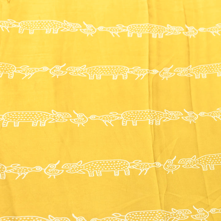 Modal Satin Digital Print Fabric – Soft Luxury Printed Satin Fabric-001416-15