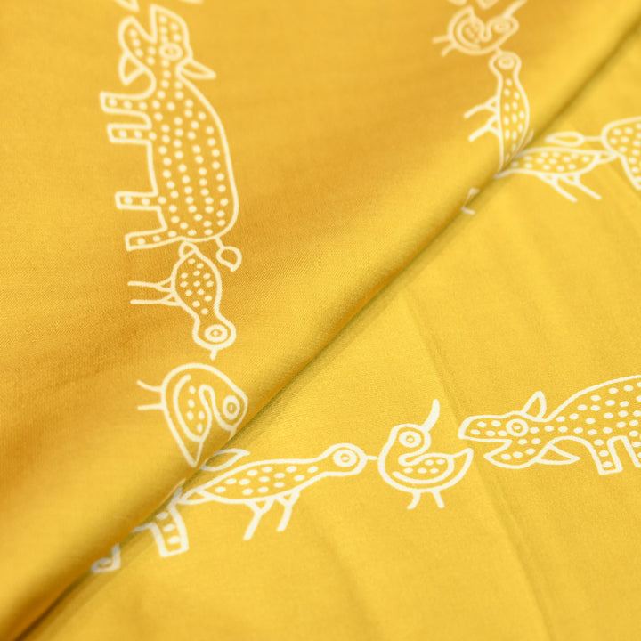 Modal Satin Digital Print Fabric – Soft Luxury Printed Satin Fabric-001416-15