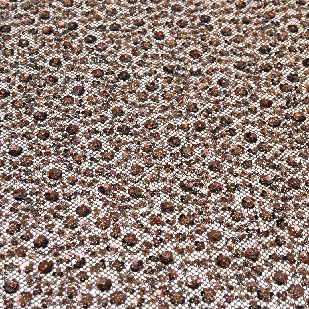 Premium Imported Net Embroidery Fabric | Designer Net Embroidered Fabric-CF4705-A4