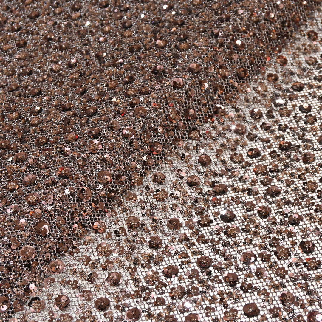 Premium Imported Net Embroidery Fabric | Designer Net Embroidered Fabric-CF4705-A4