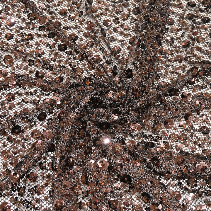 Premium Imported Net Embroidery Fabric | Designer Net Embroidered Fabric-CF4705-A4