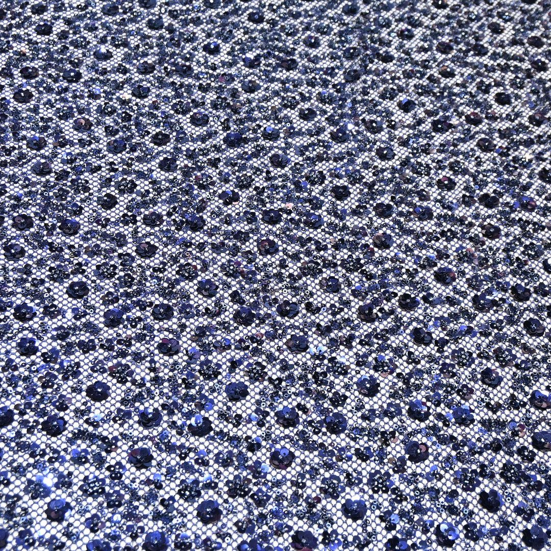 Premium Imported Net Embroidery Fabric | Designer Net Embroidered Fabric-CF4705-A2