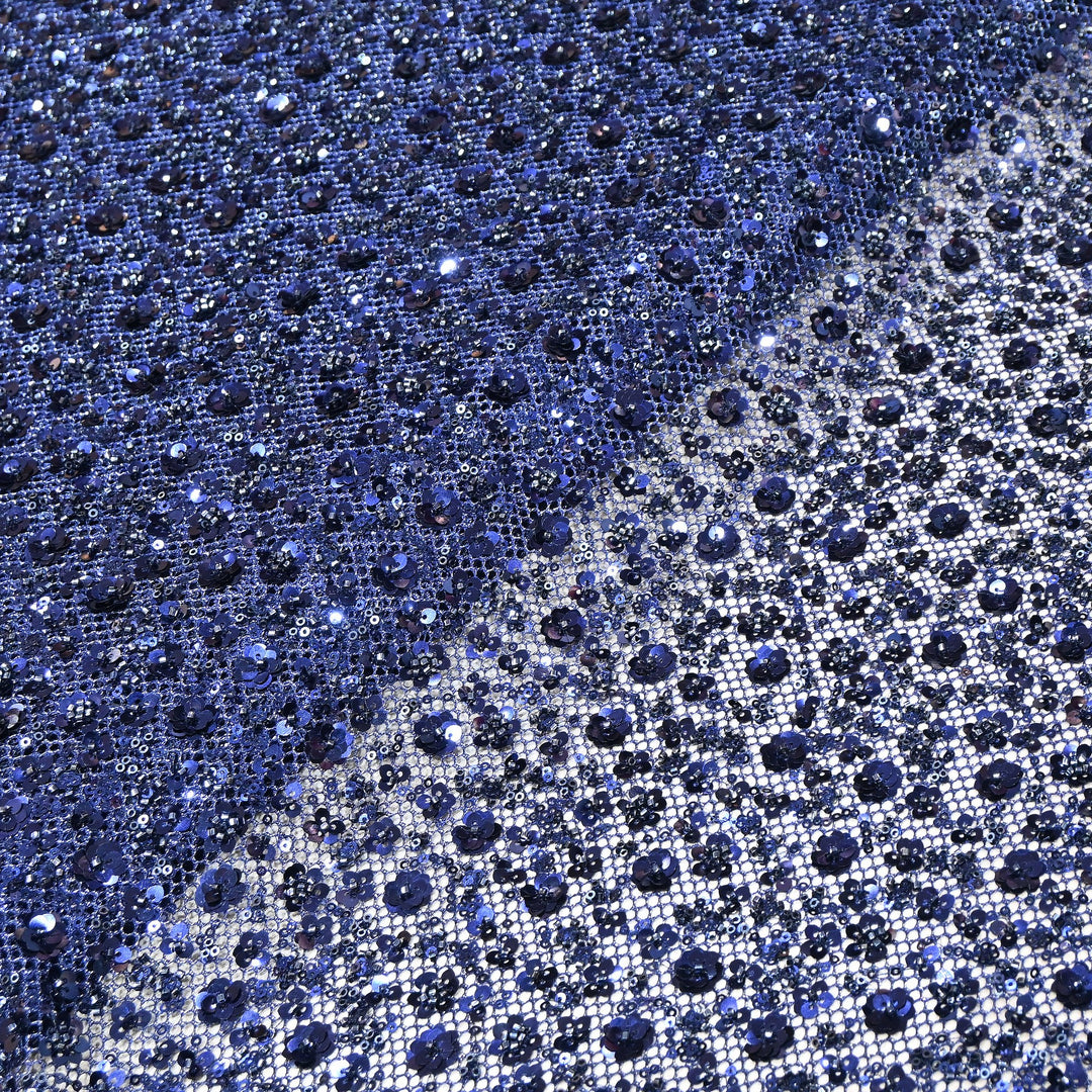 Premium Imported Net Embroidery Fabric | Designer Net Embroidered Fabric-CF4705-A2