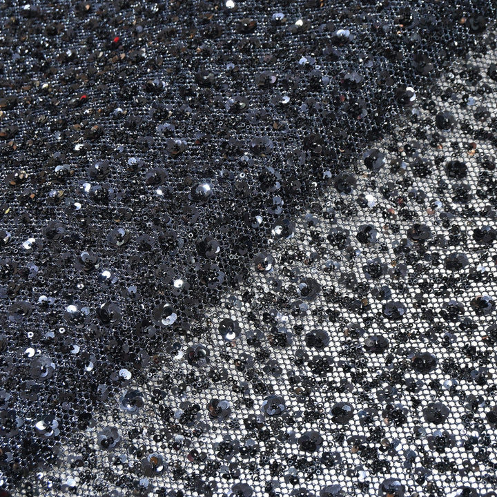Premium Imported Net Embroidery Fabric | Designer Net Embroidered Fabric-CF4705-A1