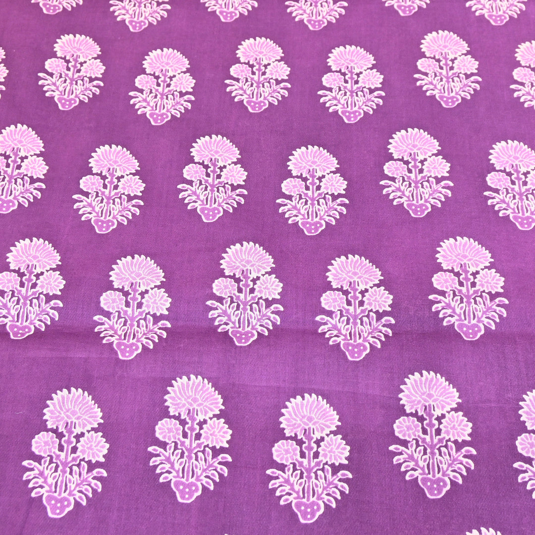 Premium Cotton Printed Fabric – Soft Breathable Designer Cotton Fabric - 000350-18