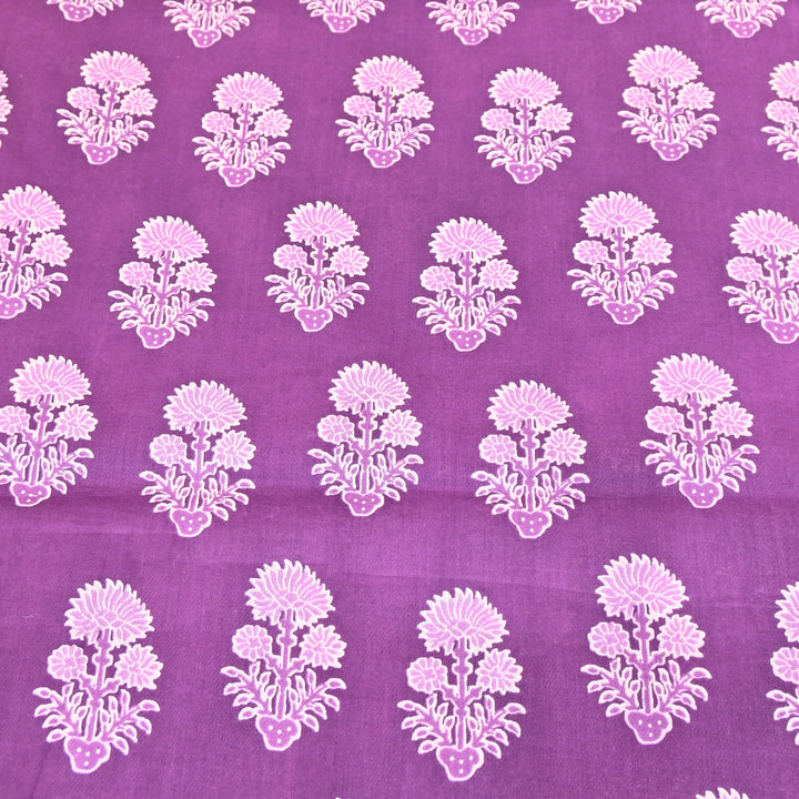 Premium Cotton Printed Fabric – Soft Breathable Designer Cotton Fabric - 000350-18