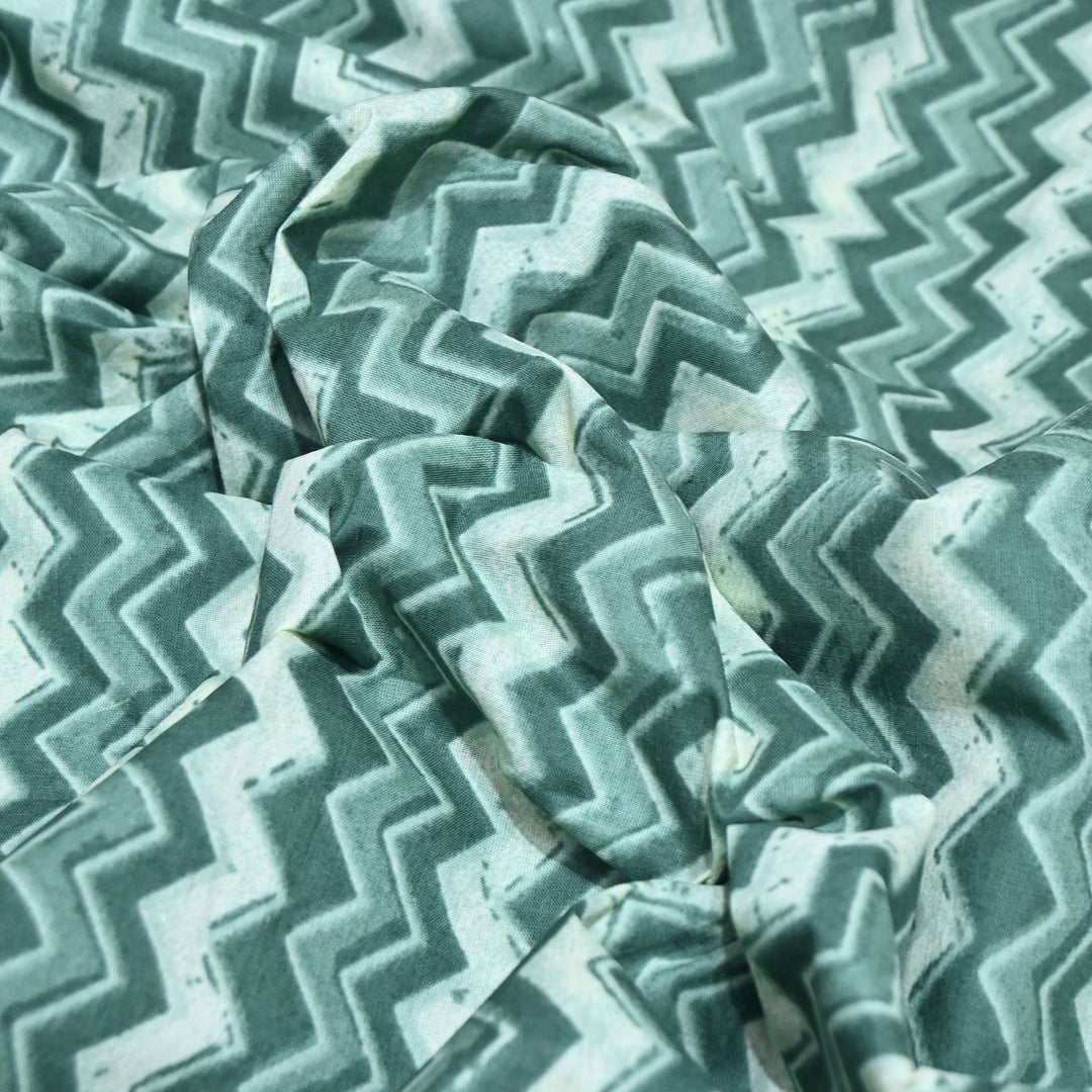 Premium Cotton Printed Fabric – Soft Breathable Designer Cotton Fabric - 000350-8