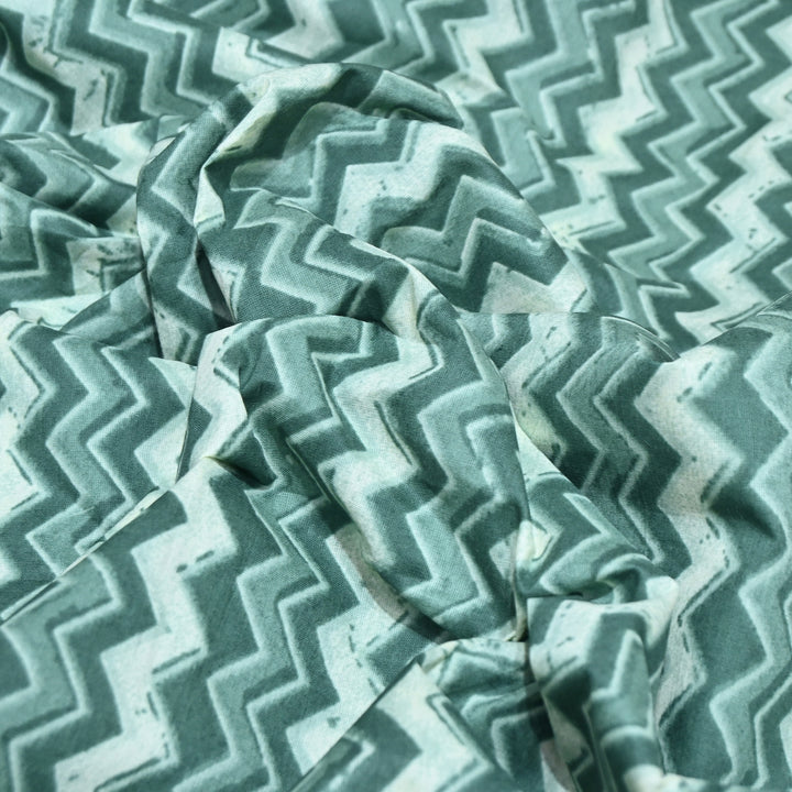 Premium Cotton Printed Fabric – Soft Breathable Designer Cotton Fabric - 000350-8