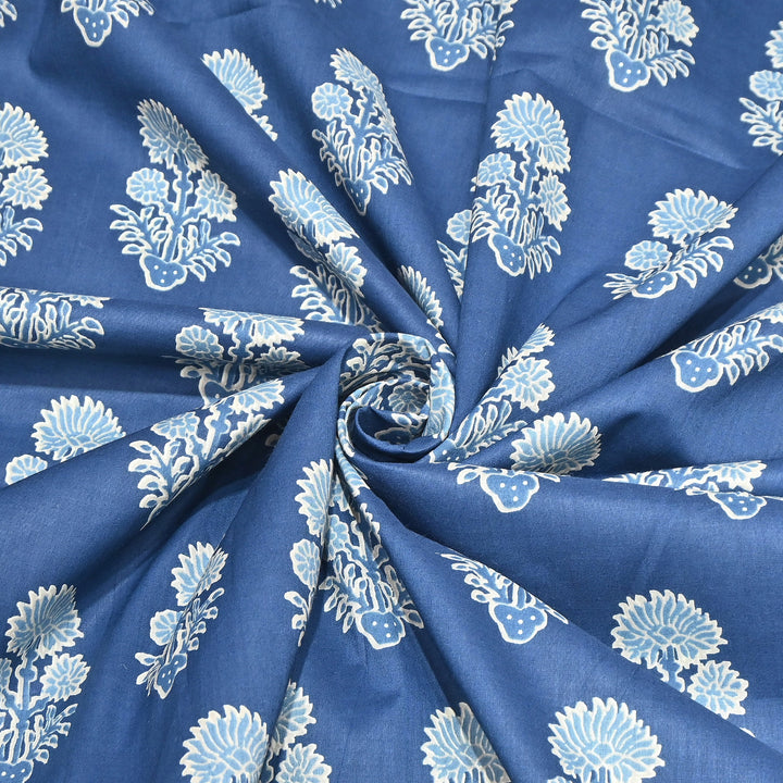 Premium Cotton Printed Fabric – Soft Breathable Designer Cotton Fabric - 000350-13