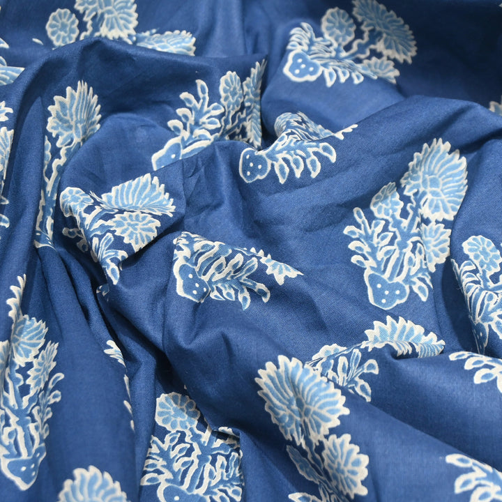 Premium Cotton Printed Fabric – Soft Breathable Designer Cotton Fabric - 000350-13
