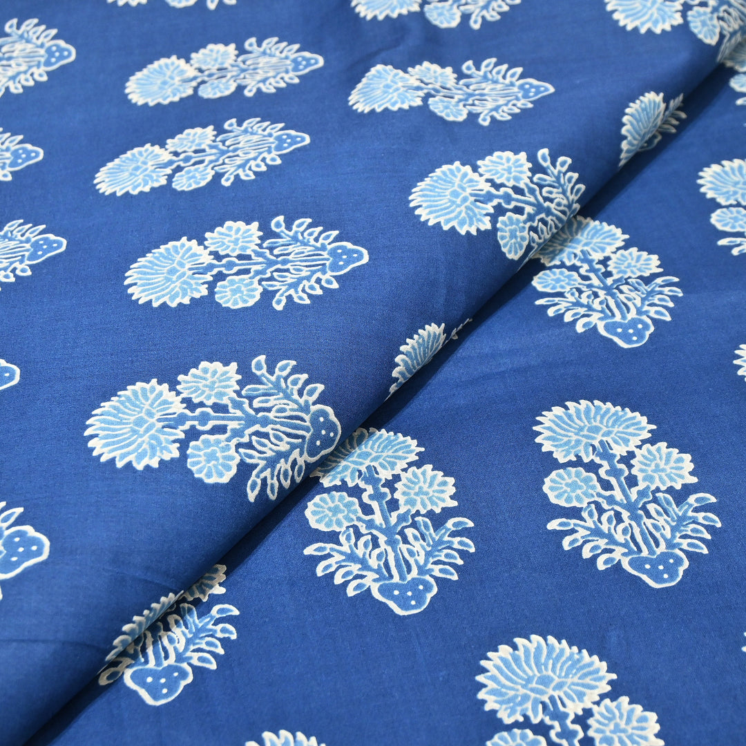 Premium Cotton Printed Fabric – Soft Breathable Designer Cotton Fabric - 000350-13