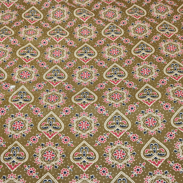 Premium Cotton Printed Fabric – Soft Breathable Designer Cotton Fabric - 000350-9