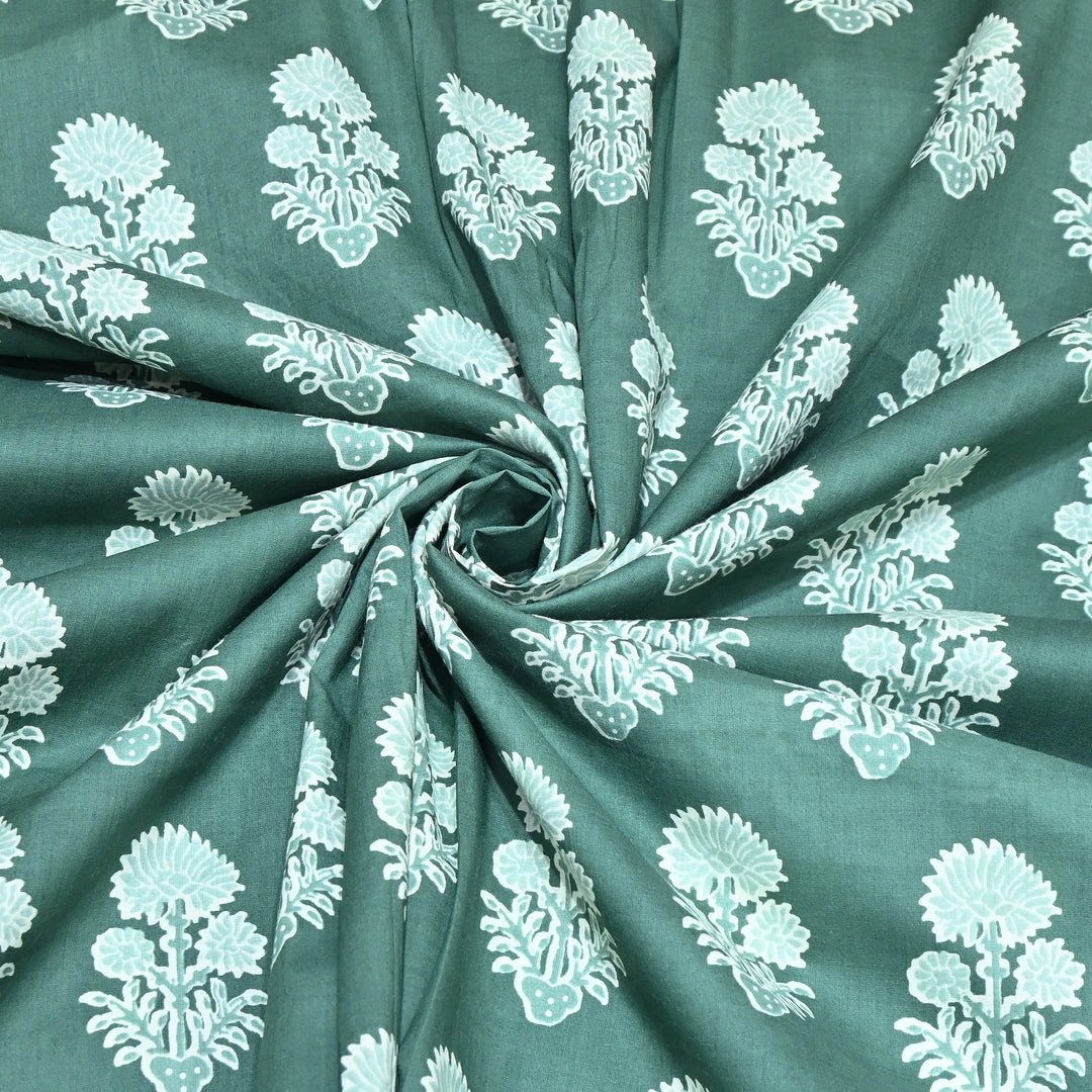 Premium Cotton Printed Fabric – Soft Breathable Designer Cotton Fabric - 000350-7