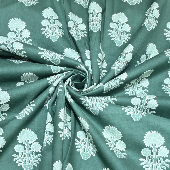 Premium Cotton Printed Fabric – Soft Breathable Designer Cotton Fabric - 000350-7
