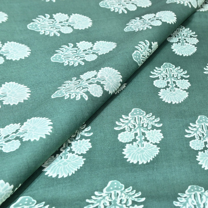 Premium Cotton Printed Fabric – Soft Breathable Designer Cotton Fabric - 000350-7