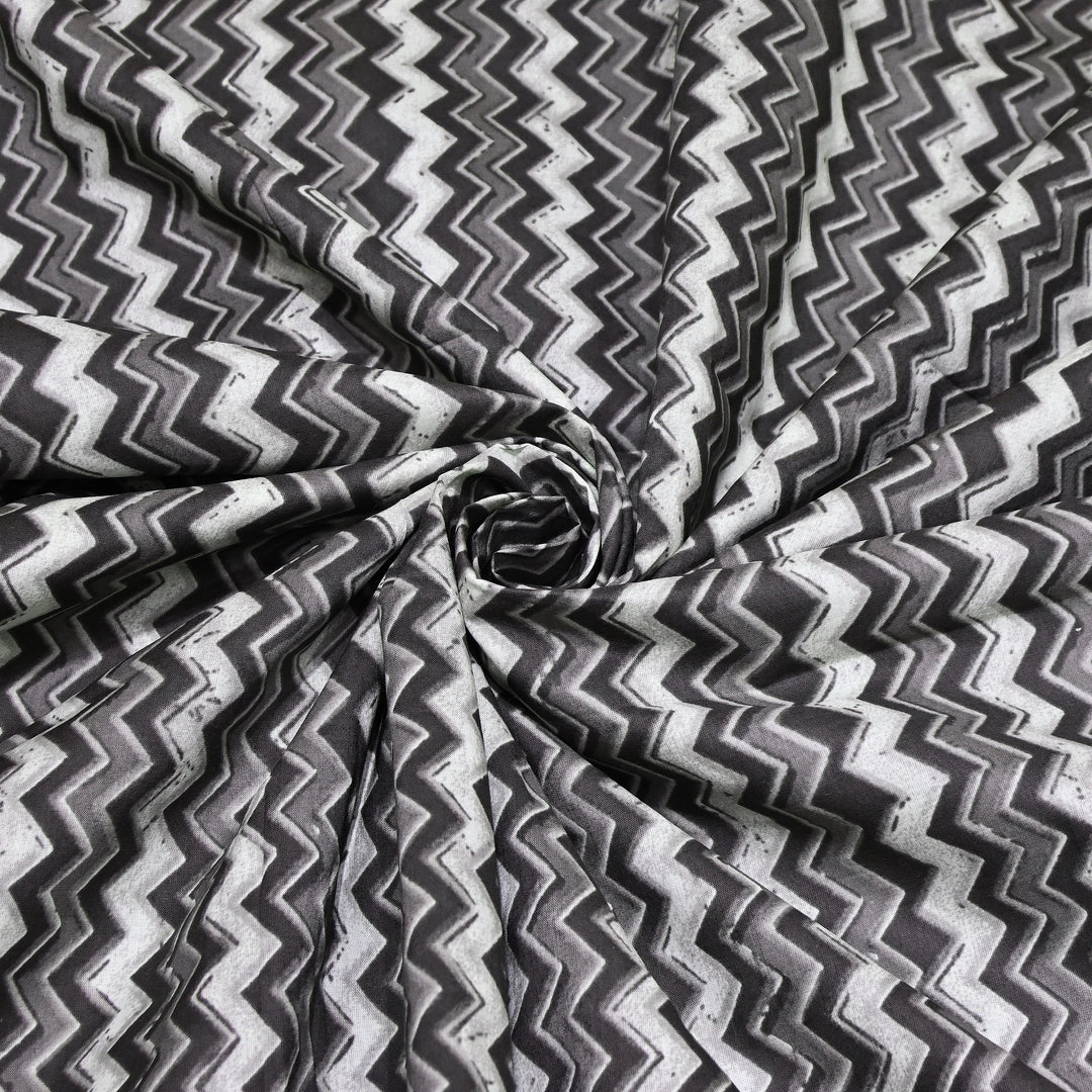 Premium Cotton Printed Fabric – Soft Breathable Designer Cotton Fabric - 000350-6