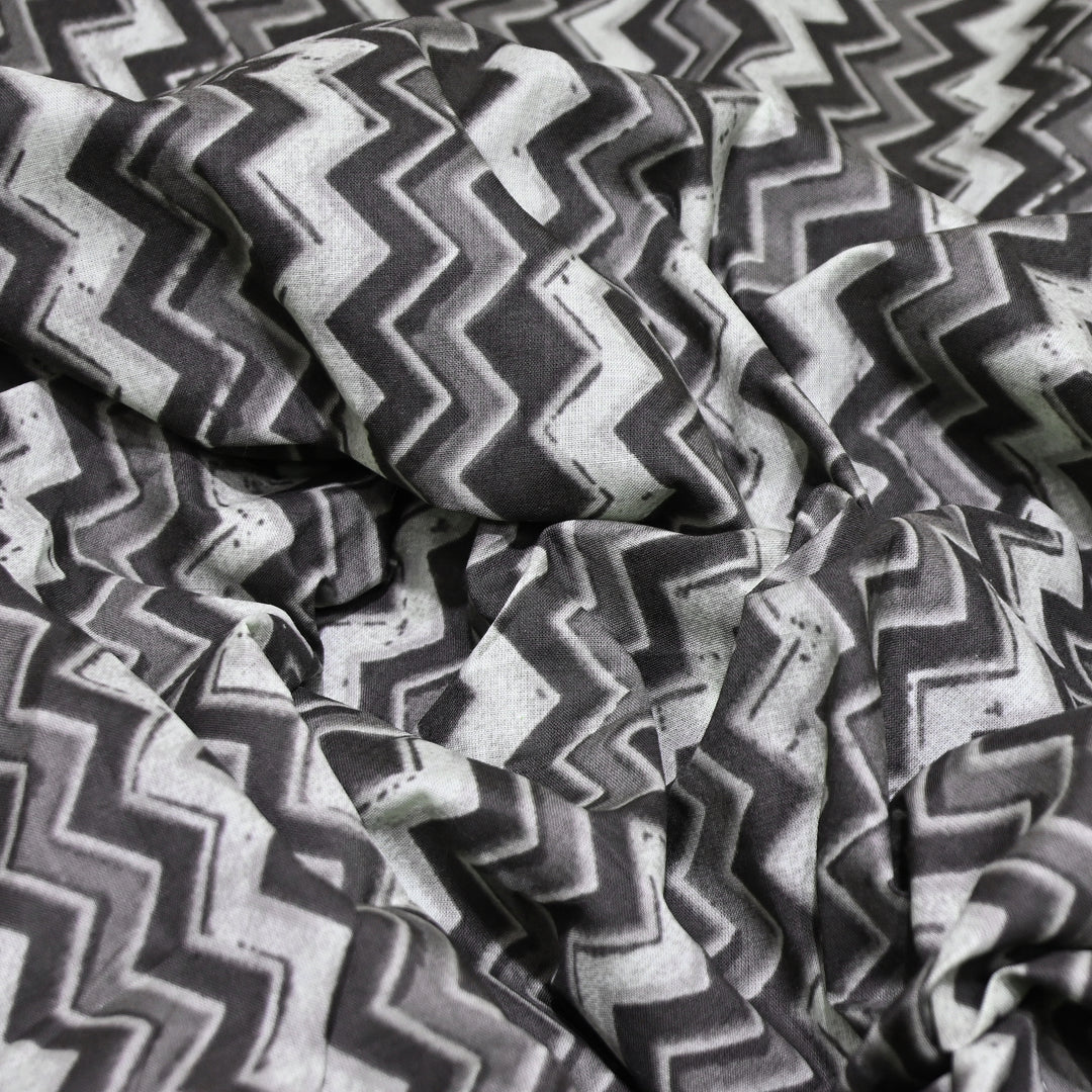 Premium Cotton Printed Fabric – Soft Breathable Designer Cotton Fabric - 000350-6