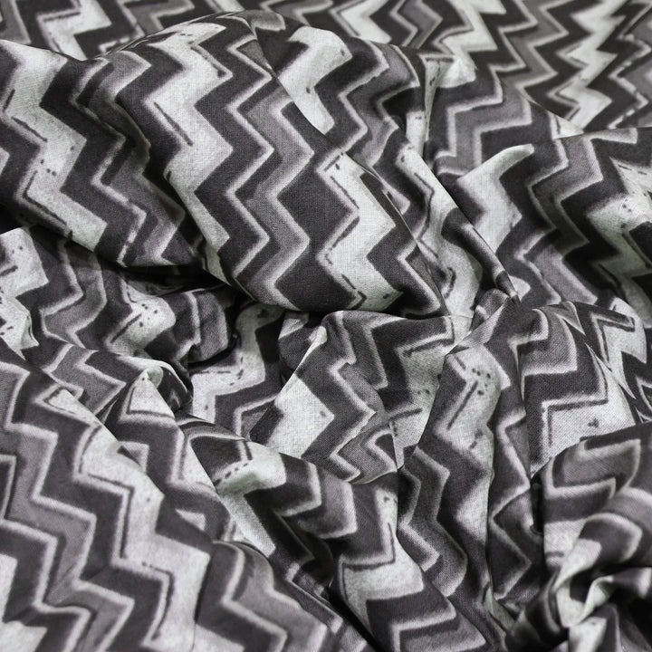 Premium Cotton Printed Fabric – Soft Breathable Designer Cotton Fabric - 000350-6