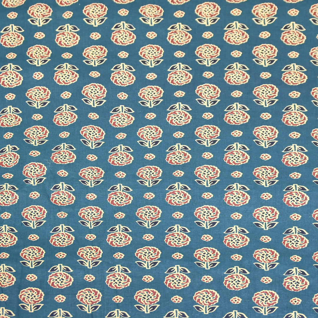 Premium Cotton Printed Fabric – Soft Breathable Designer Cotton Fabric - 000350-3