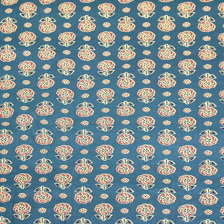 Premium Cotton Printed Fabric – Soft Breathable Designer Cotton Fabric - 000350-3