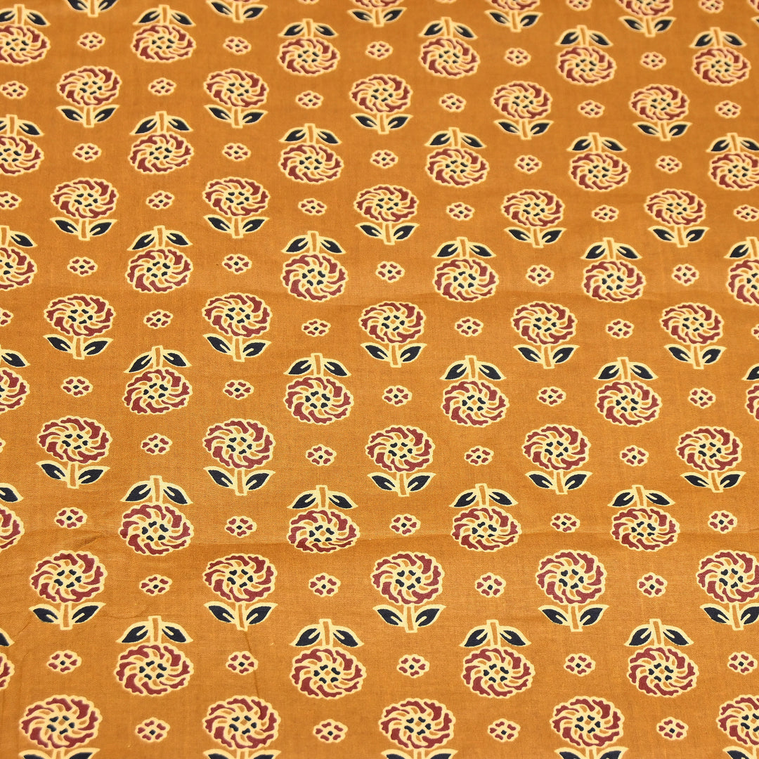 Premium Cotton Printed Fabric – Soft Breathable Designer Cotton Fabric - 000350-2