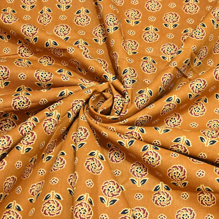 Premium Cotton Printed Fabric – Soft Breathable Designer Cotton Fabric - 000350-2