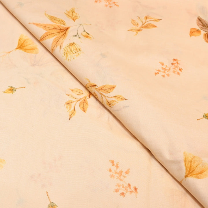 Multi Color Mul Chanderi Digital Print Fabric GT0185-18